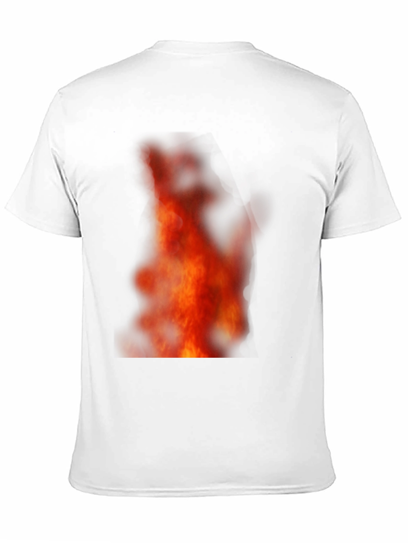 Fiery Flames Black T-Shirt