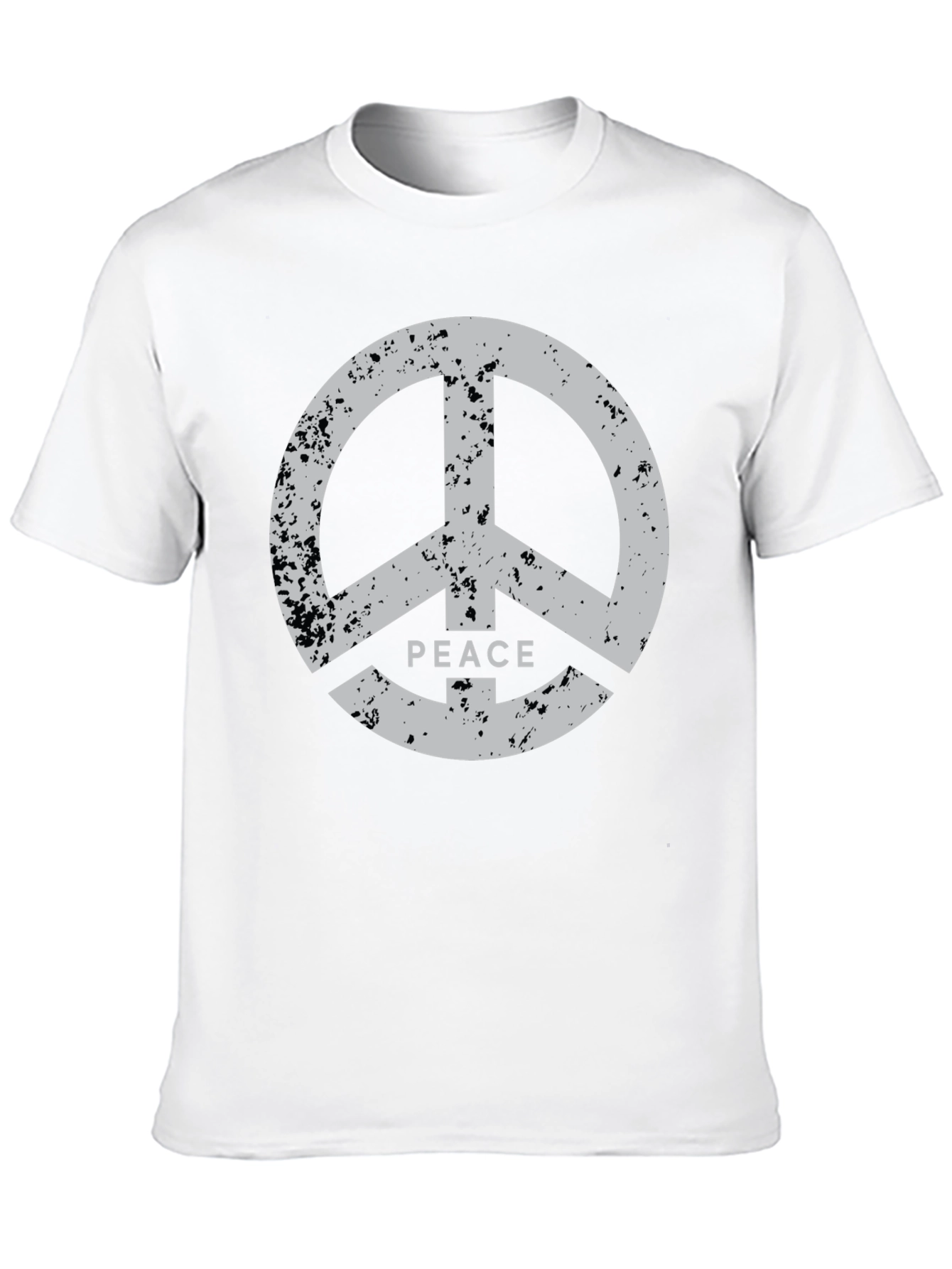 Peace Sign Black T-Shirt