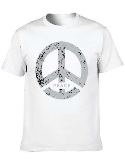 Peace Sign Black T-Shirt