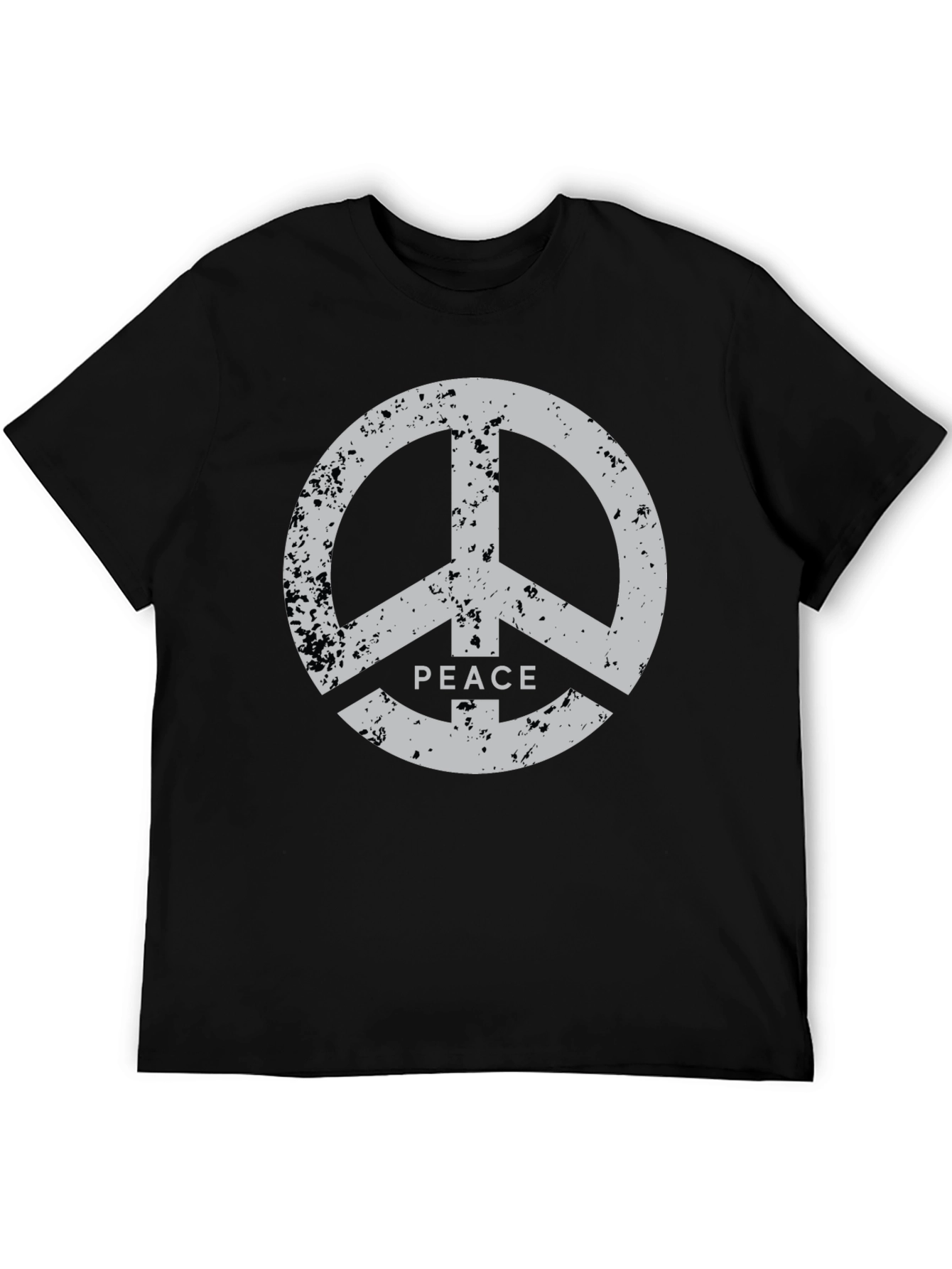 Peace Sign Black T-Shirt