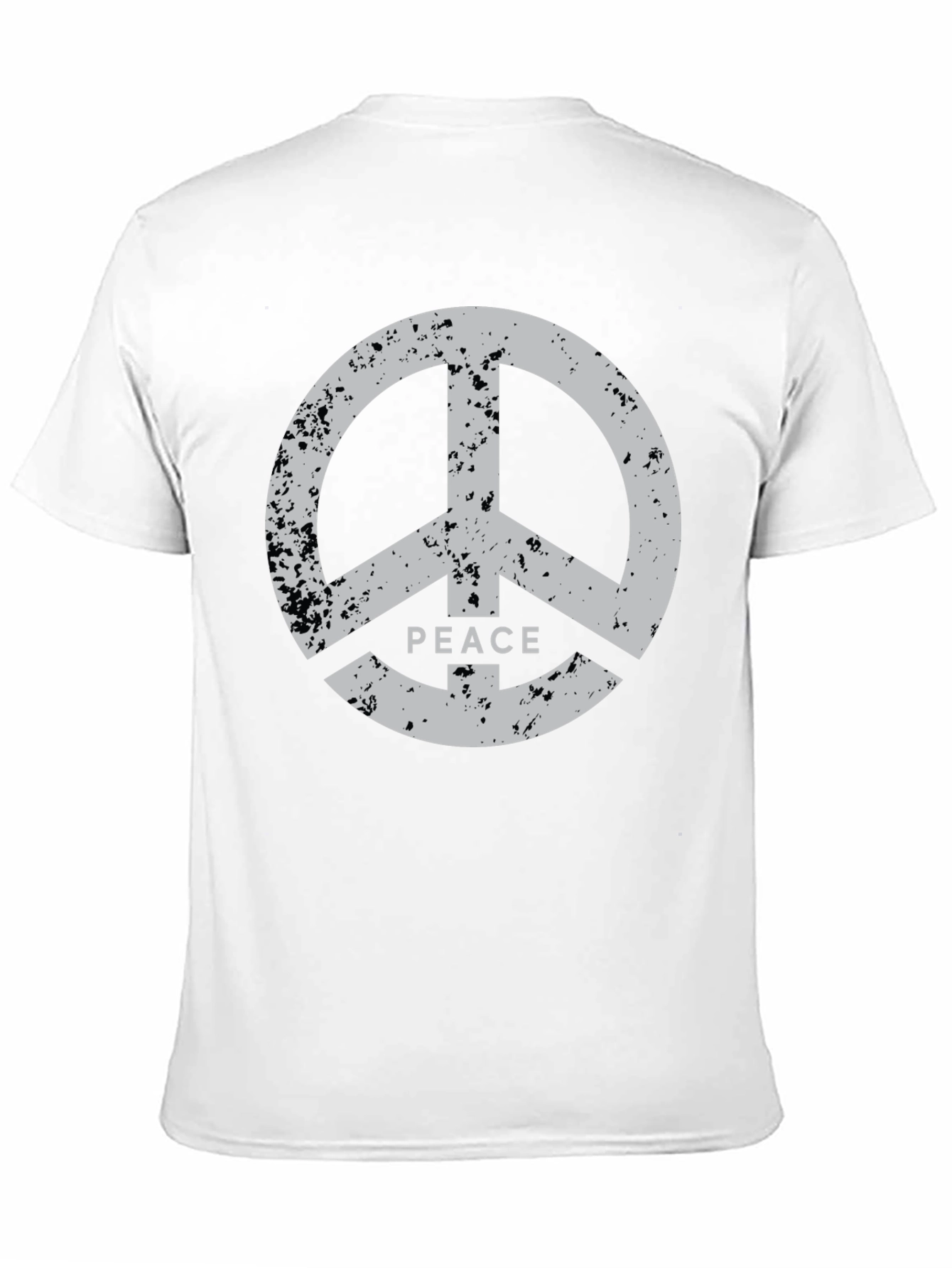 Peace Sign Black T-Shirt