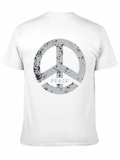 Peace Sign Black T-Shirt