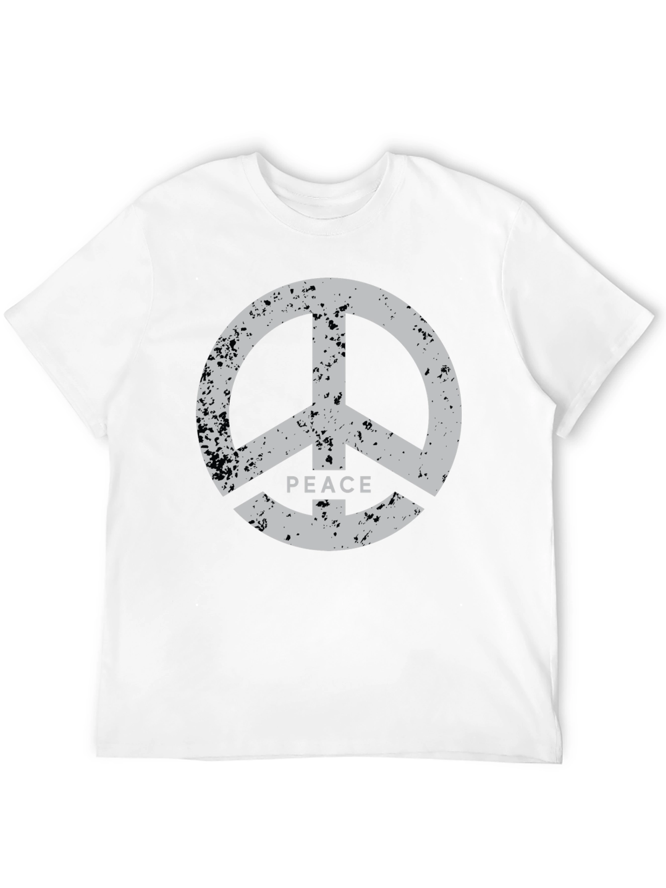 Peace Sign Black T-Shirt