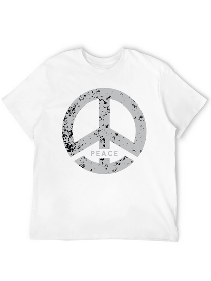 Peace Sign Black T-Shirt