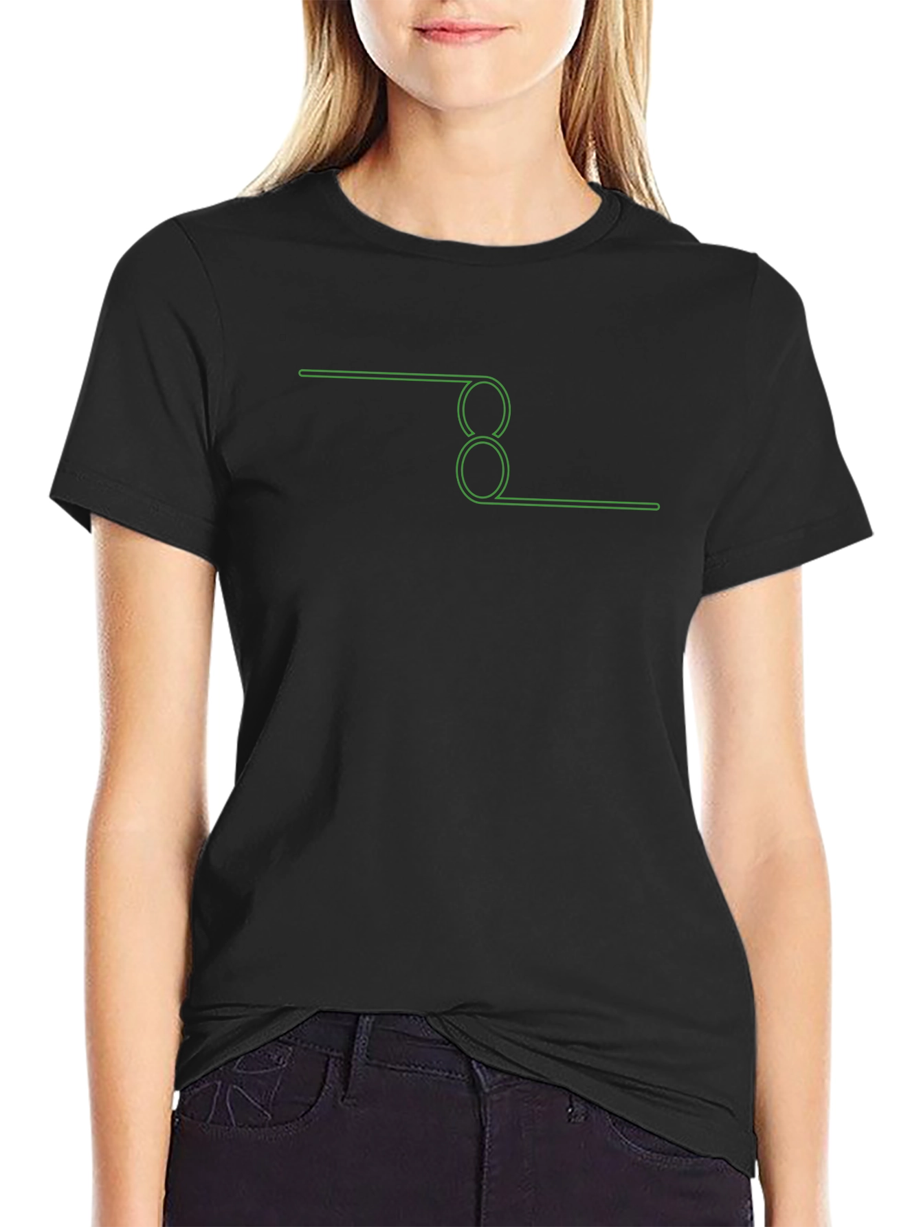 Abstract Eight T-Shirt - Stylish and Comfortable