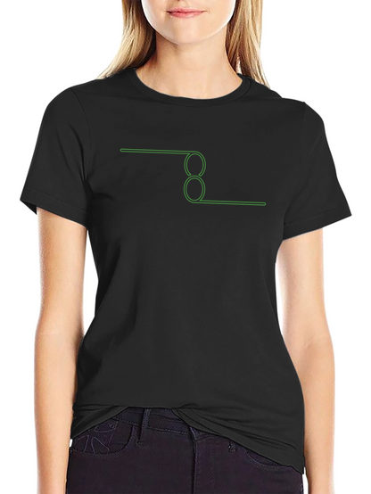 Abstract Eight T-Shirt - Stylish and Comfortable