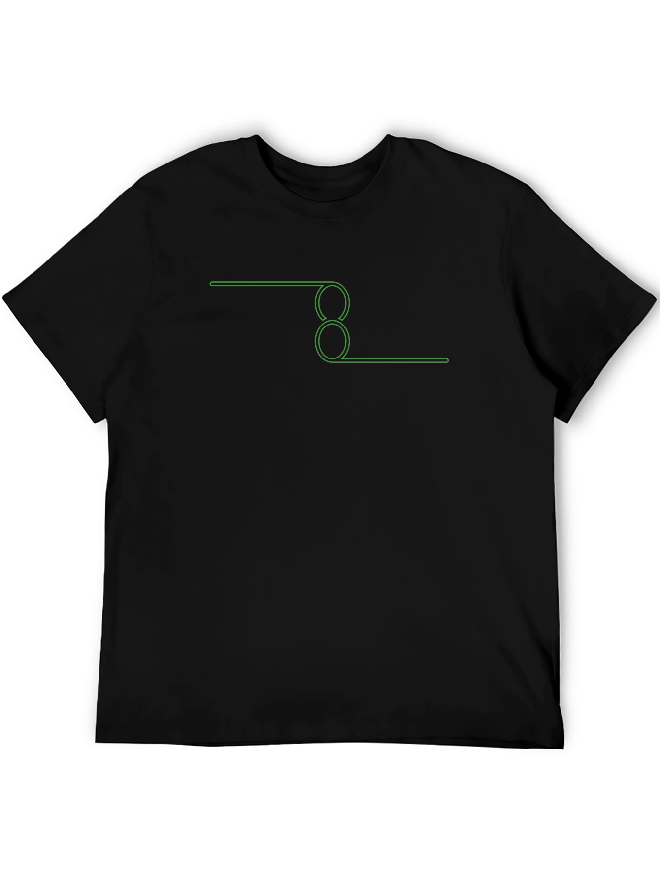 Abstract Eight T-Shirt - Stylish and Comfortable
