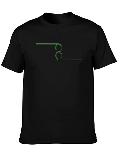 Abstract Eight T-Shirt - Stylish and Comfortable