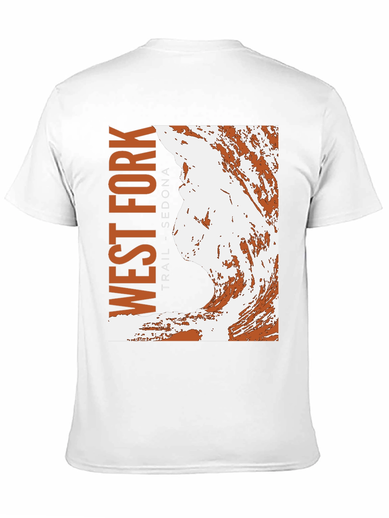West Fork Trail Sedona Black Graphic T-Shirt