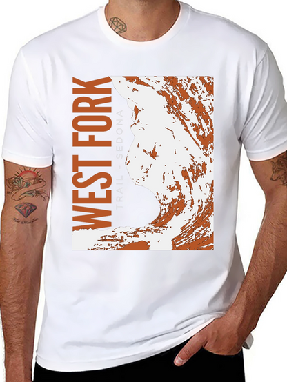 West Fork Trail Sedona Black Graphic T-Shirt