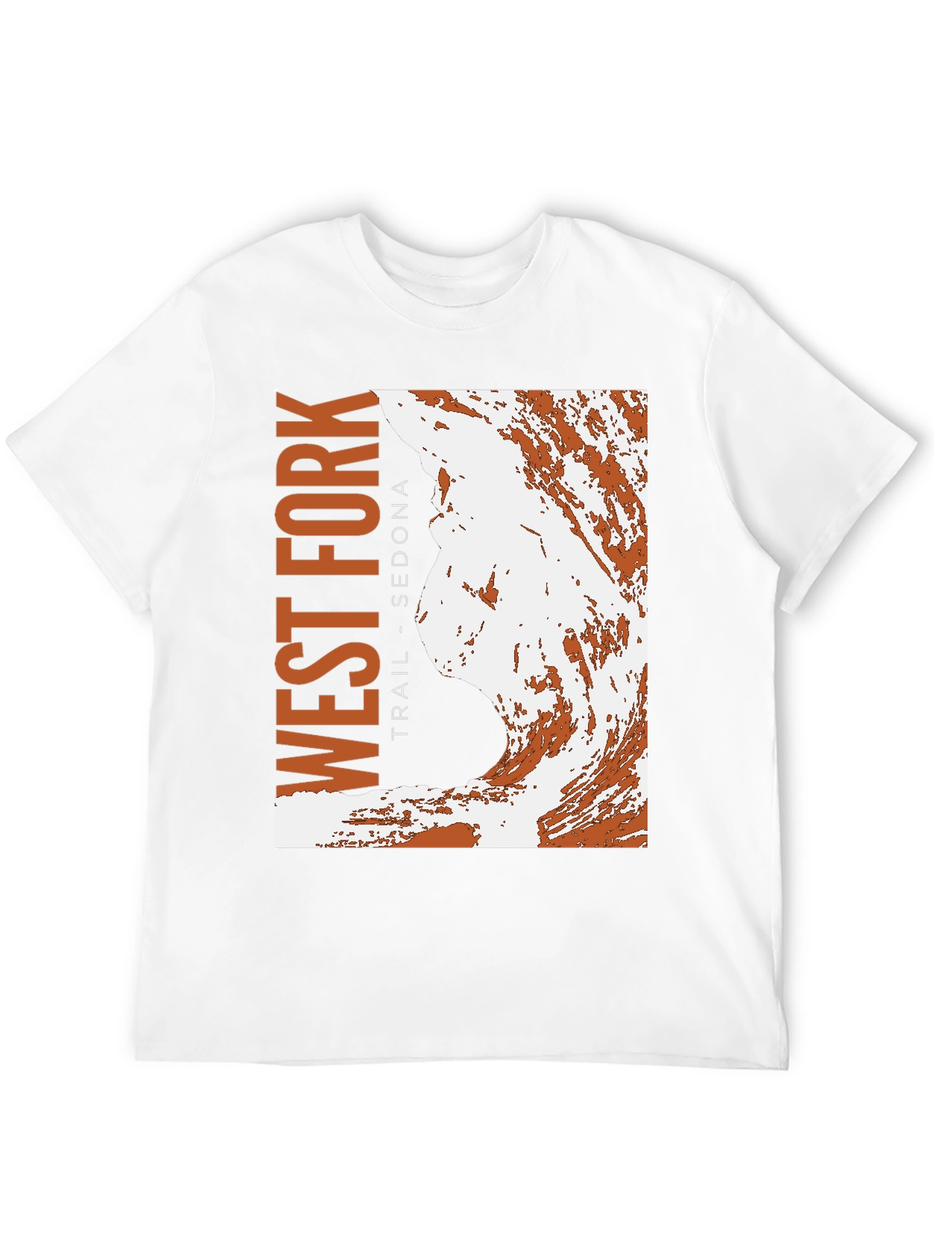 West Fork Trail Sedona Black Graphic T-Shirt