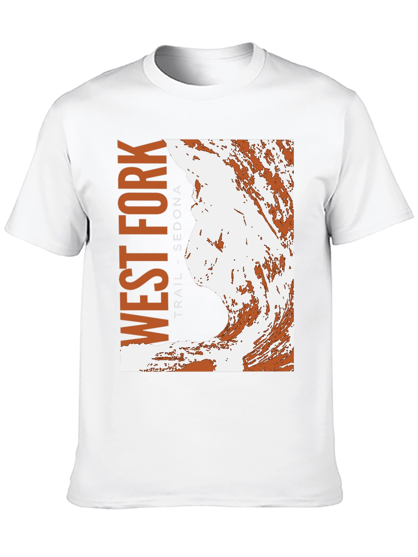 West Fork Trail Sedona Black Graphic T-Shirt