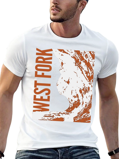 West Fork Trail Sedona Black Graphic T-Shirt