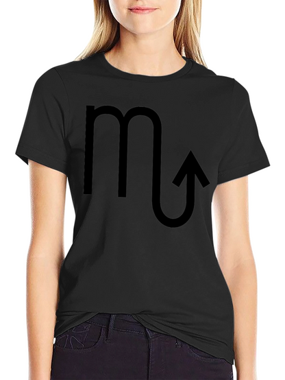 Scorpio Zodiac Sign Black T-Shirt
