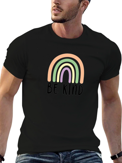 Be Kind Rainbow Graphic Tee
