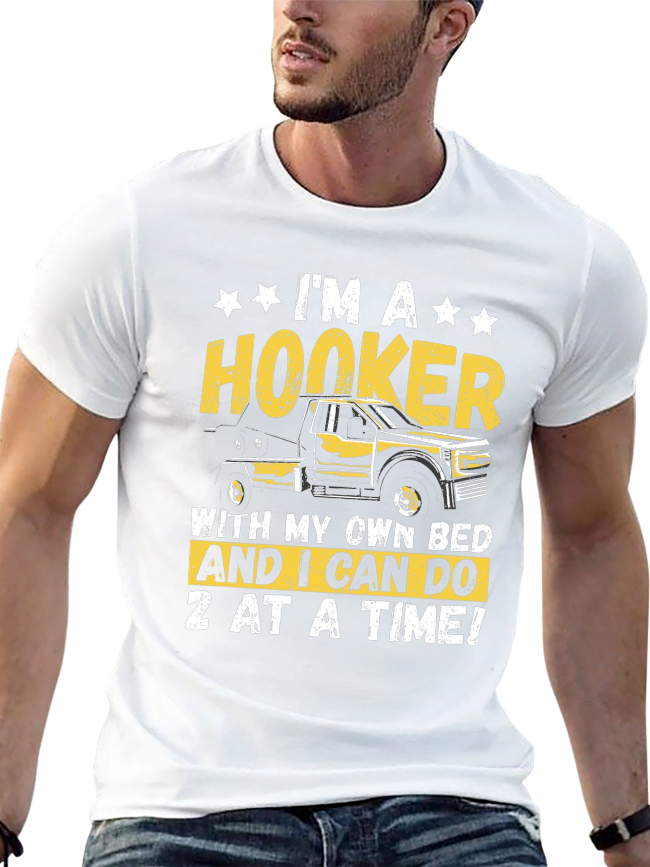 Hooker Tow Truck Funny T-Shirt
