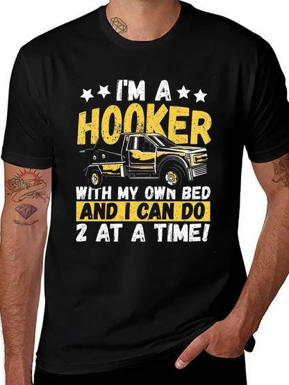 Hooker Tow Truck Funny T-Shirt