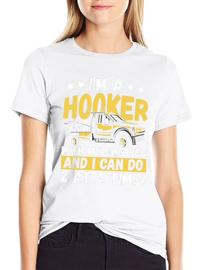 Hooker Tow Truck Funny T-Shirt