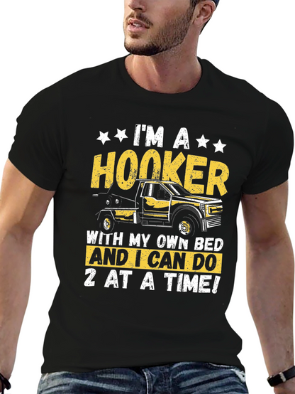 Hooker Tow Truck Funny T-Shirt