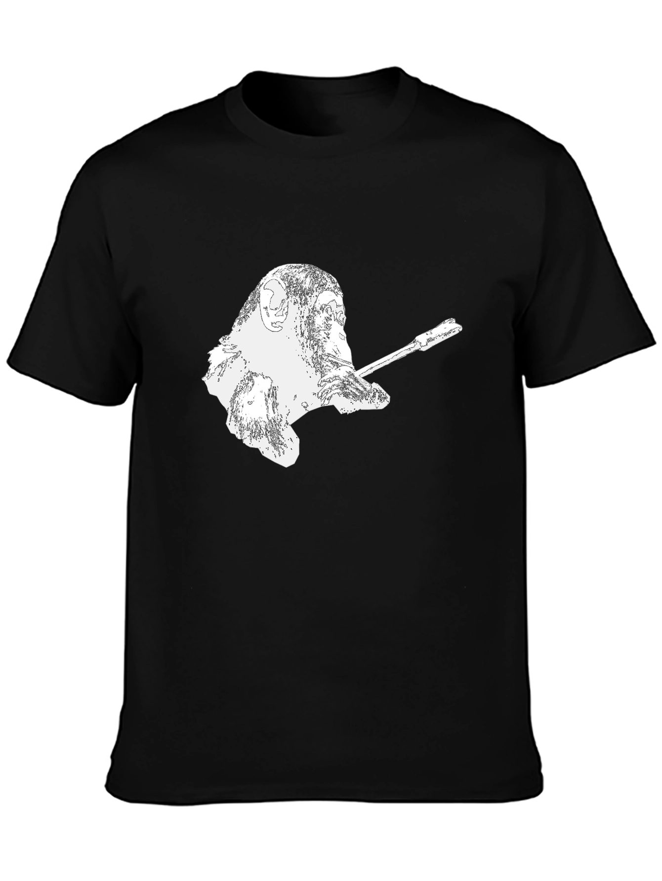 Cool Monkey Smoking T-Shirt - Unique Graphic Tee