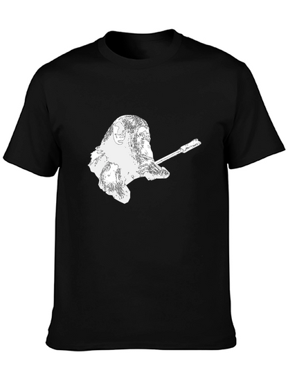Cool Monkey Smoking T-Shirt - Unique Graphic Tee