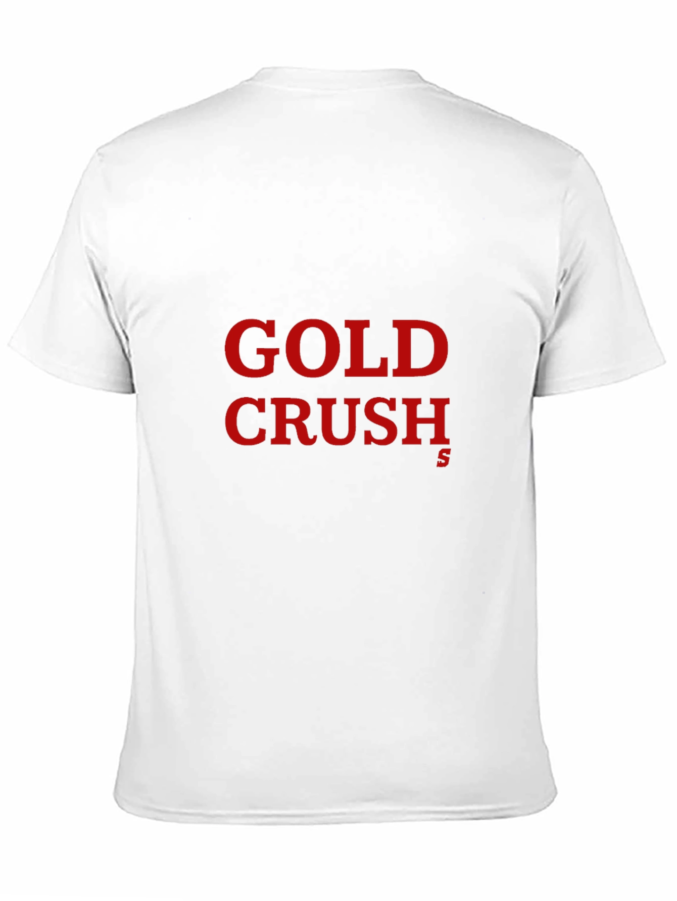 Gold Crush Graphic Tee - Trendy Casual Style