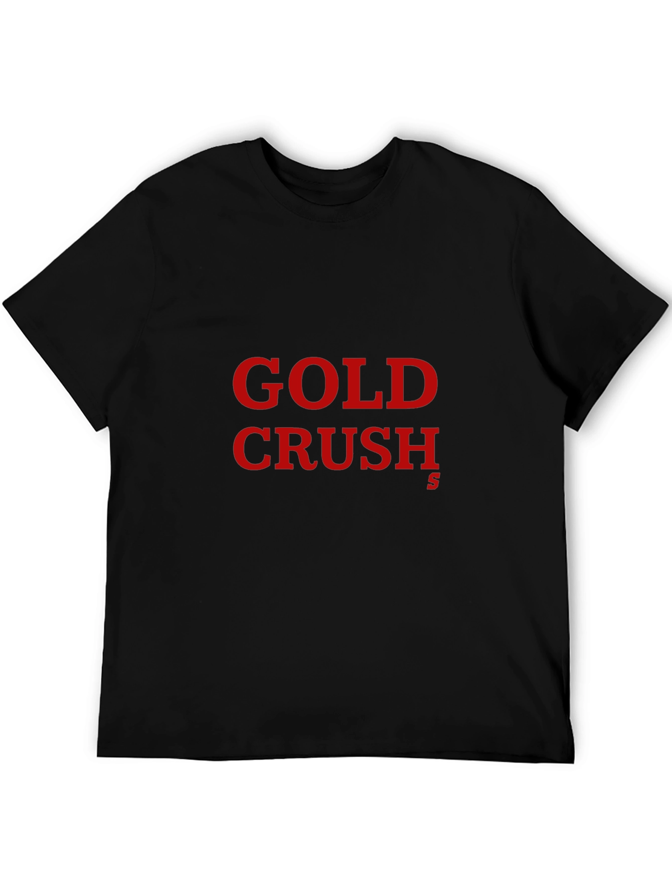 Gold Crush Graphic Tee - Trendy Casual Style