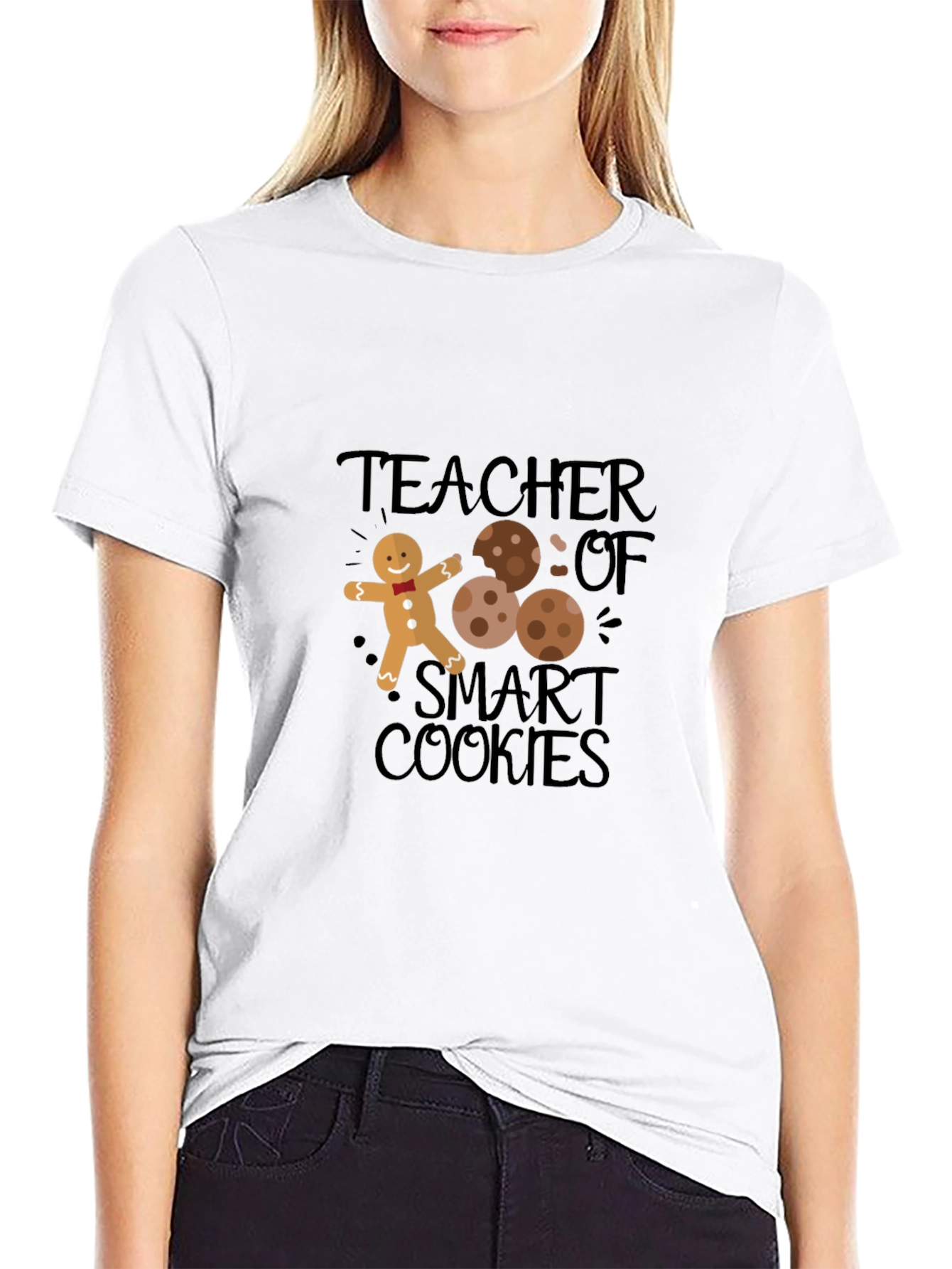 Teacher of Smart Cookies Graphic T-Shirt