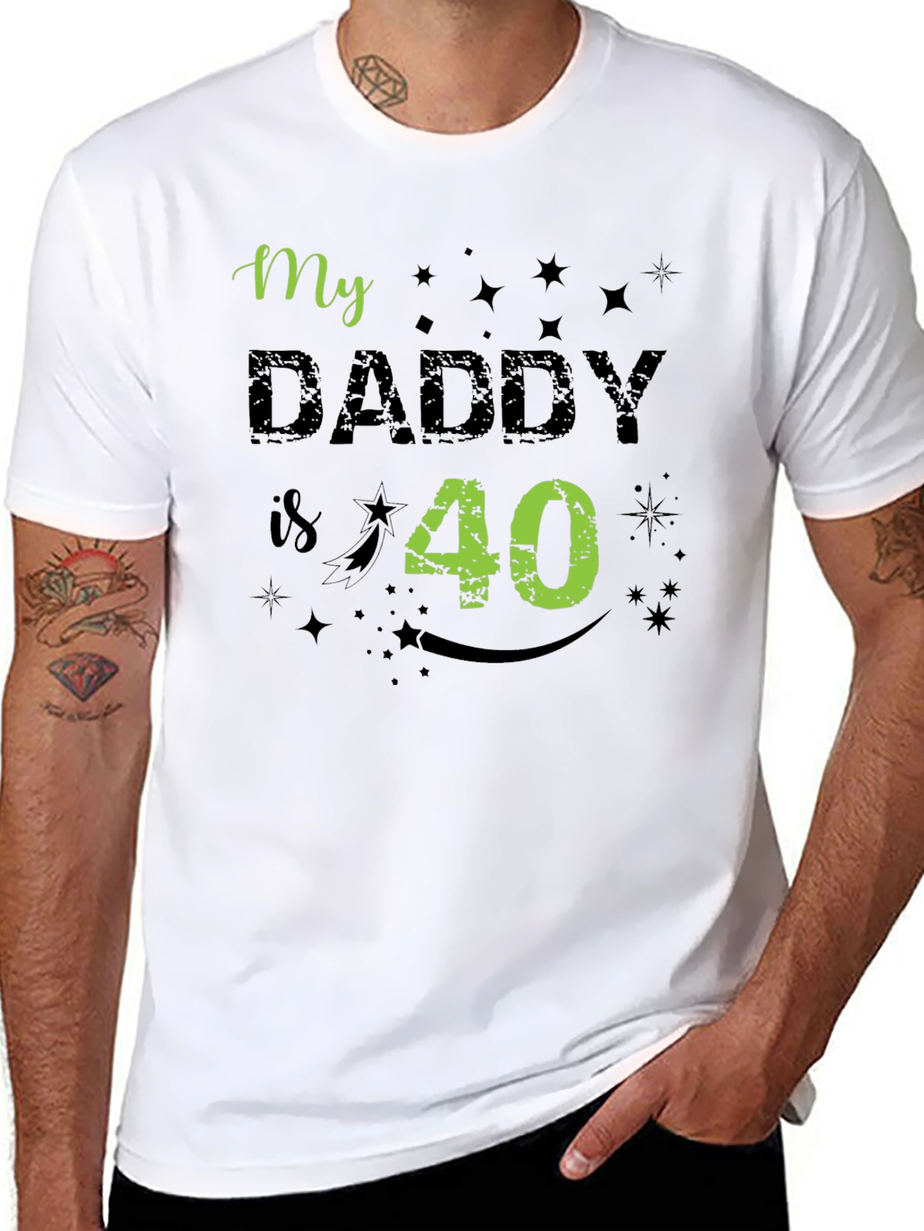 My Daddy is 40 Birthday T-Shirt