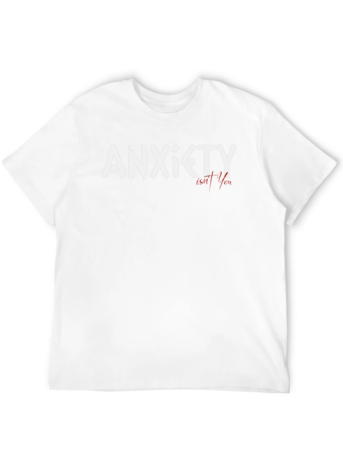 Anxiety Isnt You Black Graphic Tee