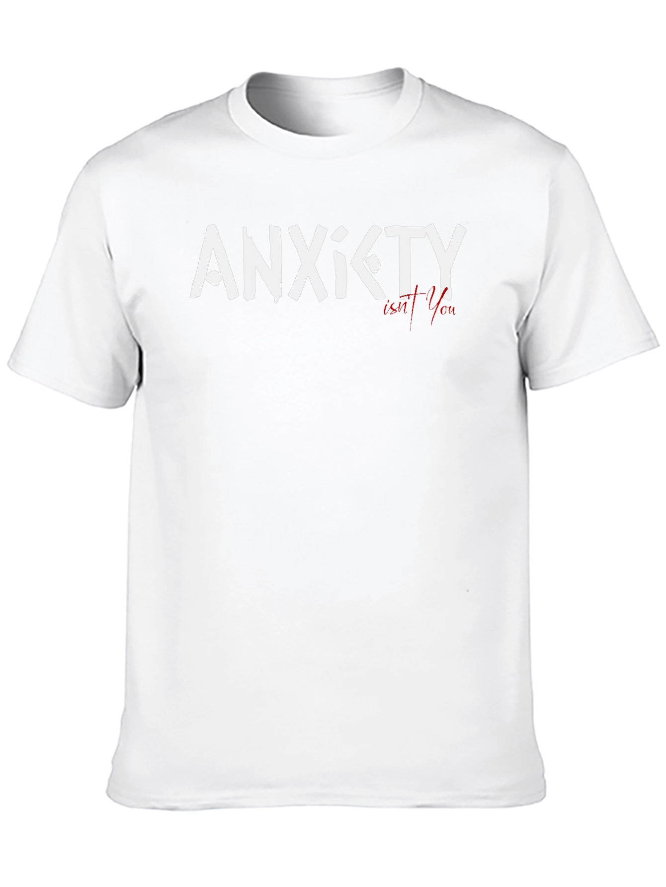 Anxiety Isnt You Black Graphic Tee