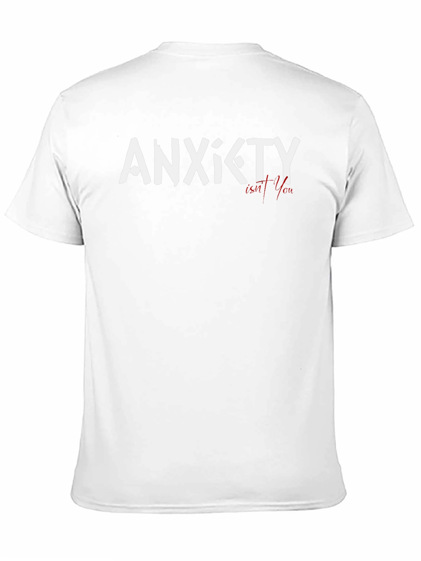 Anxiety Isnt You Black Graphic Tee