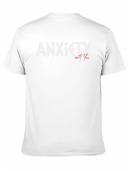 Anxiety Isnt You Black Graphic Tee