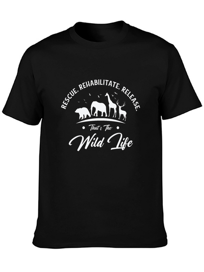 Wildlife Rescue T-Shirt: Rehabilitate & Release