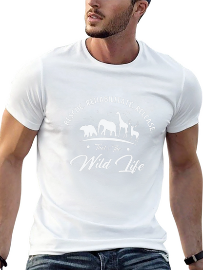 Wildlife Rescue T-Shirt: Rehabilitate & Release