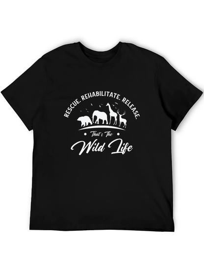 Wildlife Rescue T-Shirt: Rehabilitate & Release
