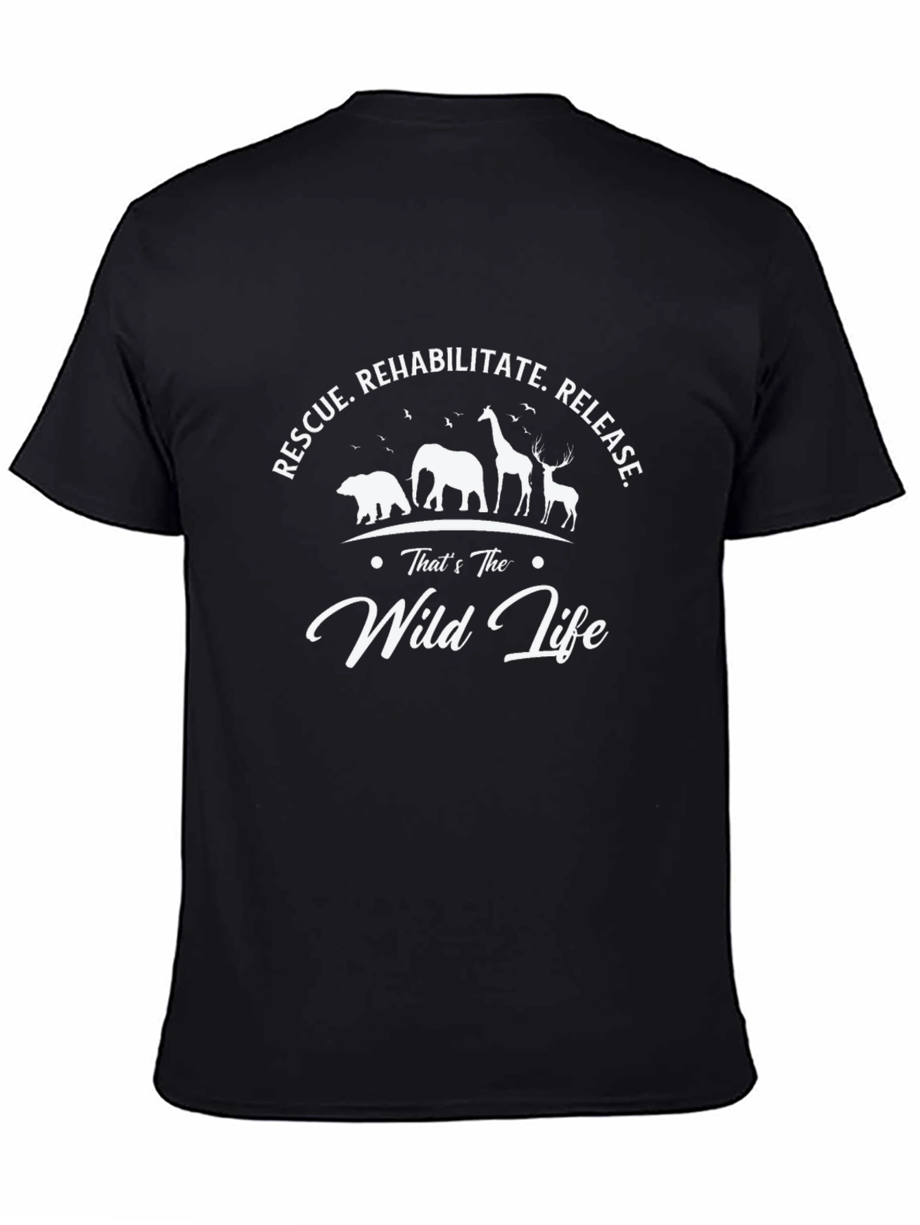 Wildlife Rescue T-Shirt: Rehabilitate & Release