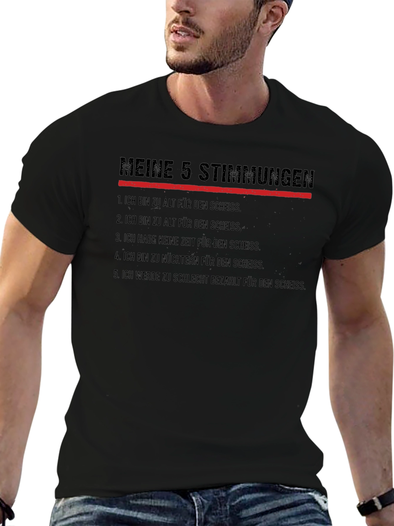 Meine 5 Stimmungen Graphic T-Shirt