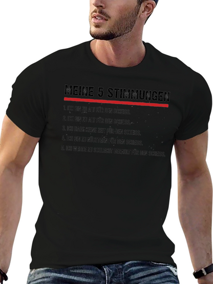 Meine 5 Stimmungen Graphic T-Shirt