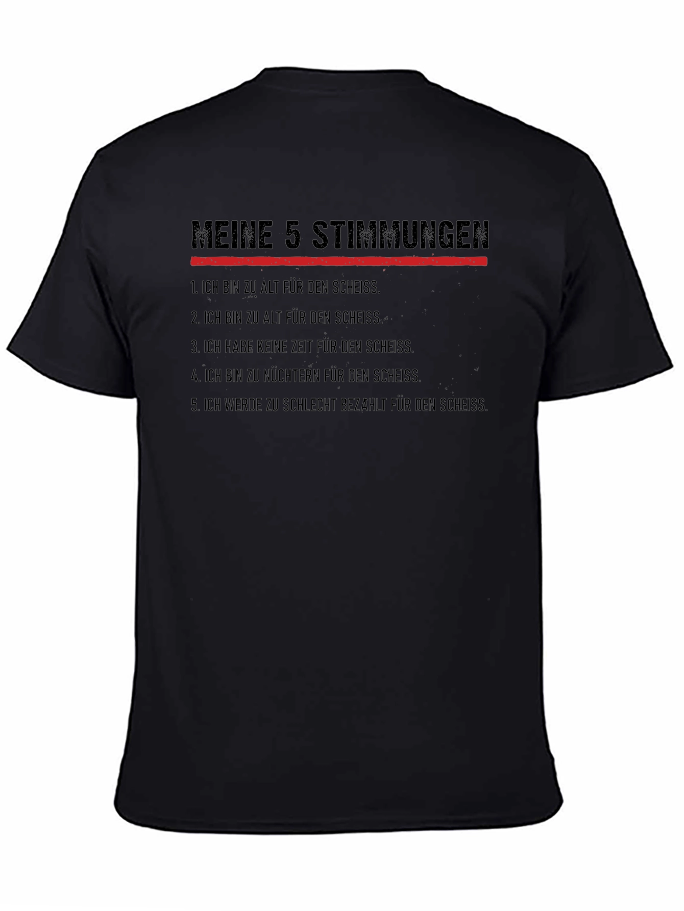 Meine 5 Stimmungen Graphic T-Shirt