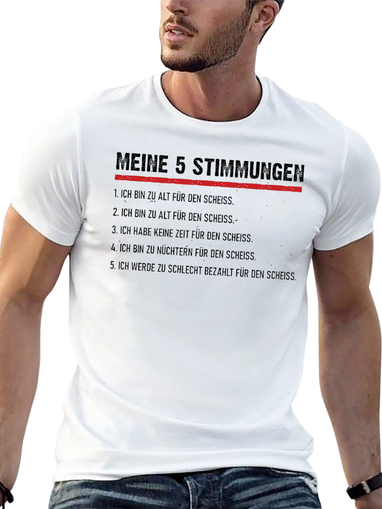 Meine 5 Stimmungen Graphic T-Shirt