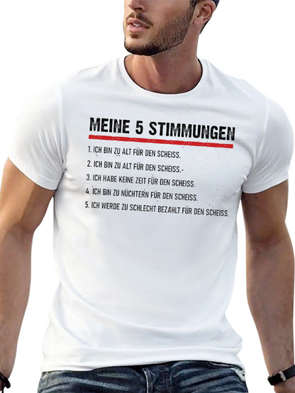 Meine 5 Stimmungen Graphic T-Shirt