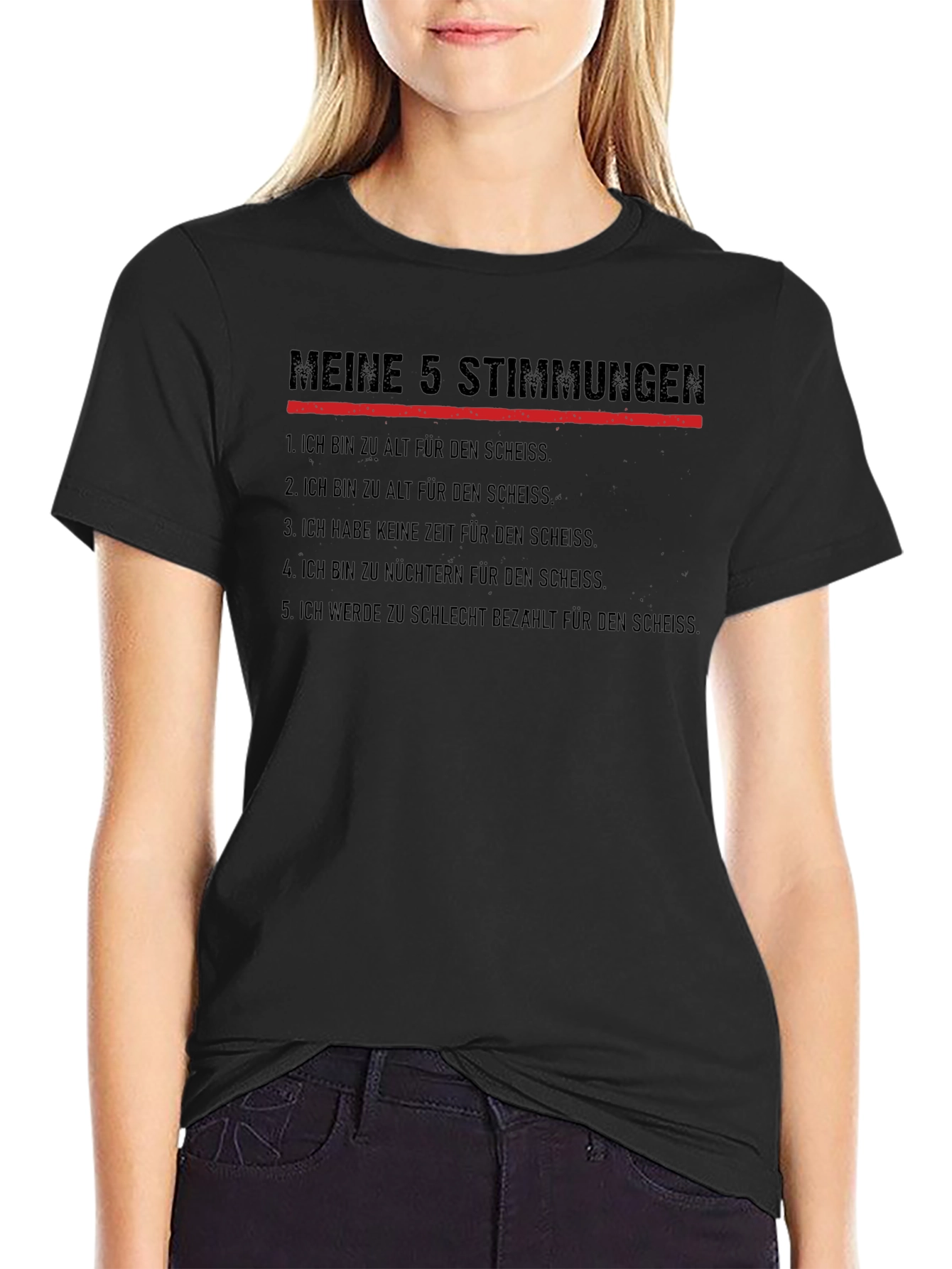 Meine 5 Stimmungen Graphic T-Shirt
