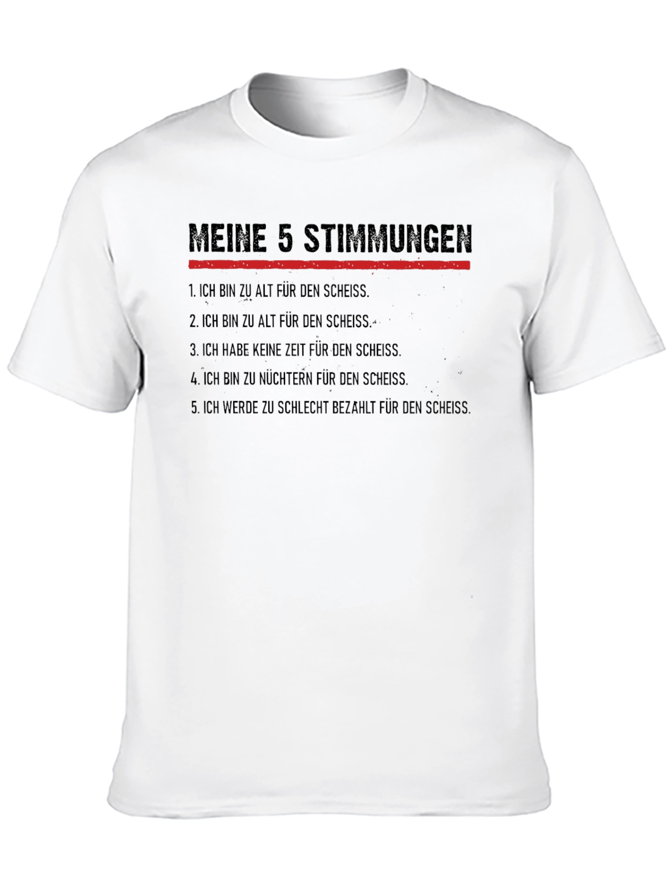 Meine 5 Stimmungen Graphic T-Shirt