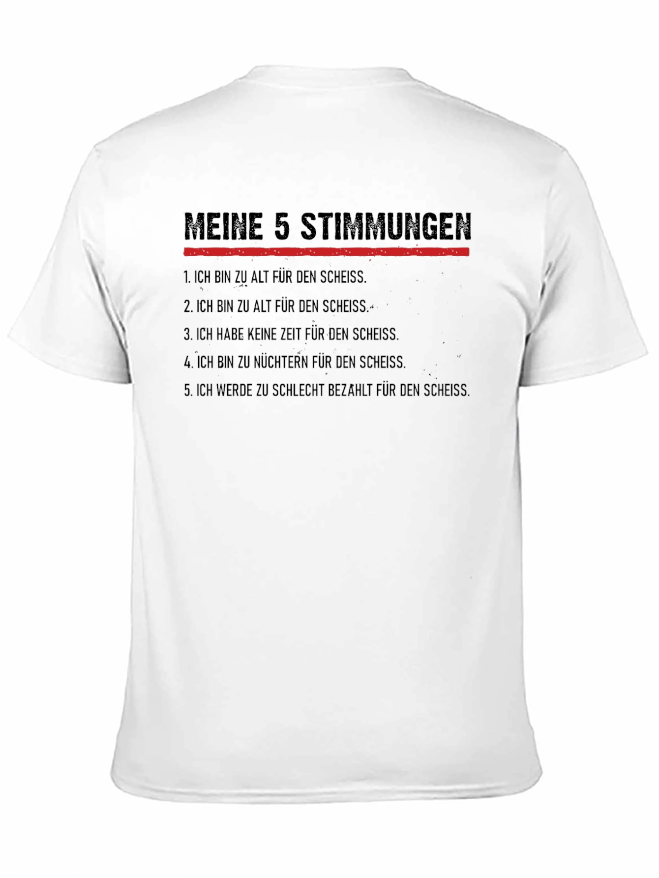 Meine 5 Stimmungen Graphic T-Shirt