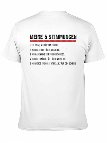 Meine 5 Stimmungen Graphic T-Shirt