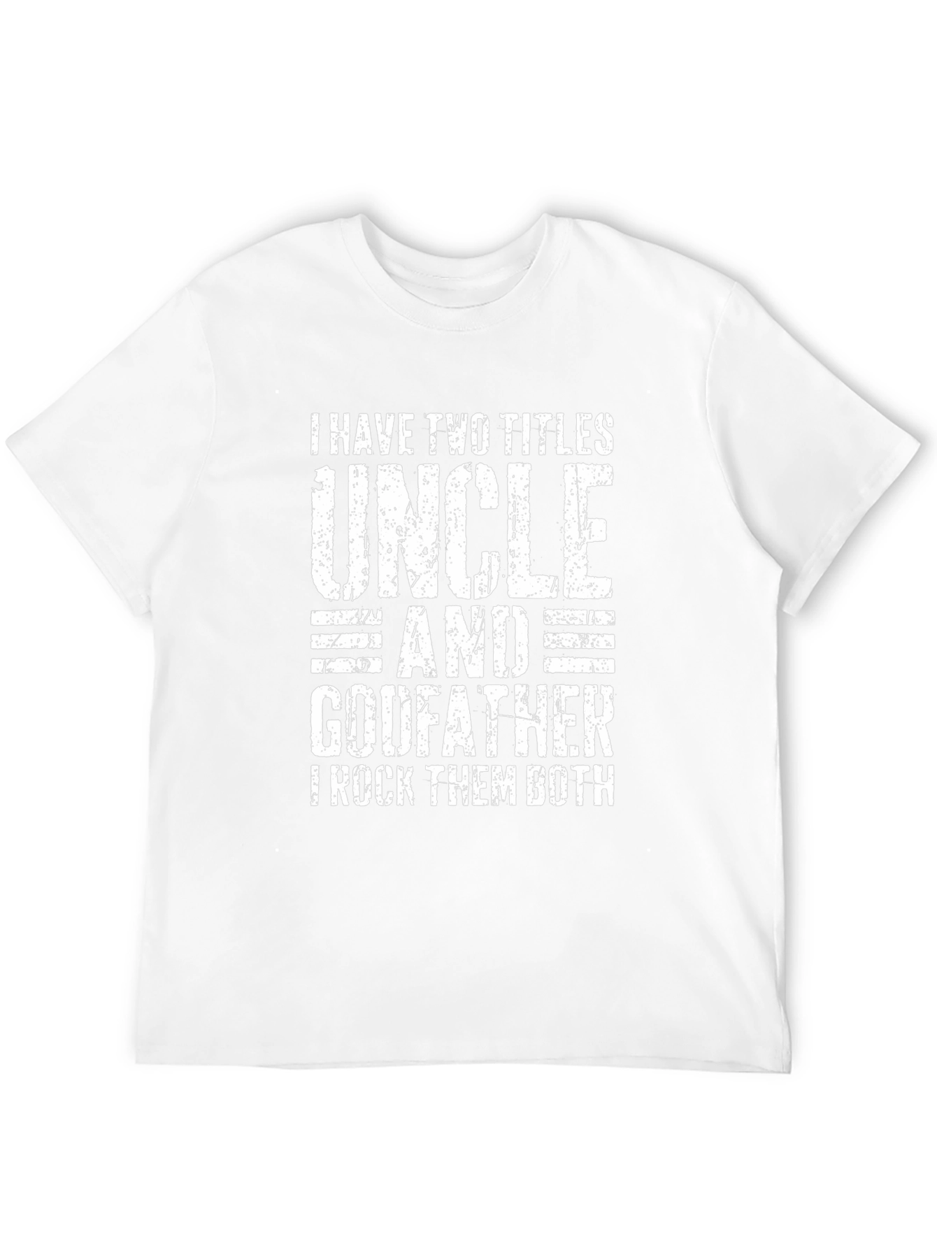 Uncle Godfather T-Shirt - Two Titles Rock Tee