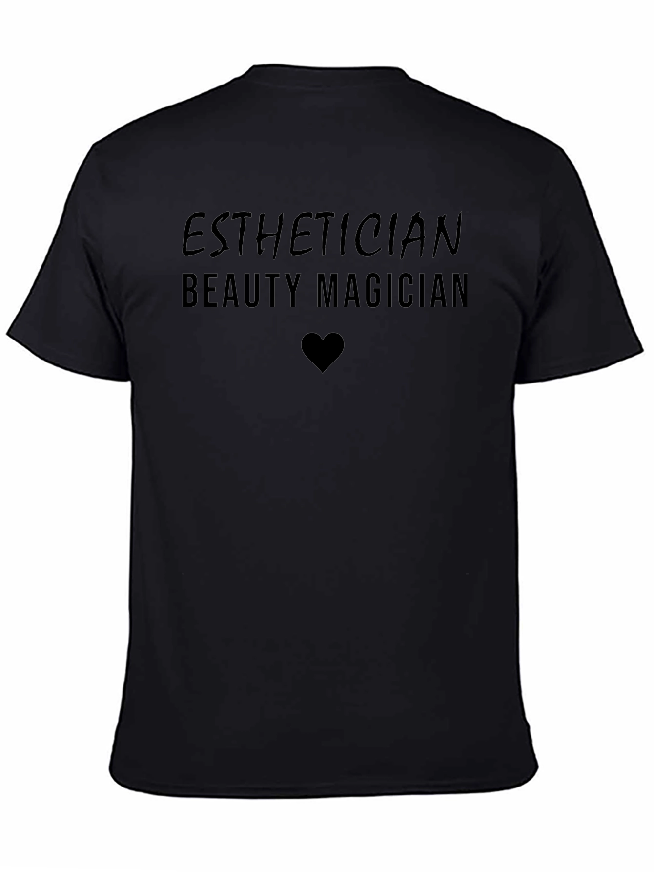 Esthetician Beauty Magician Black T-Shirt