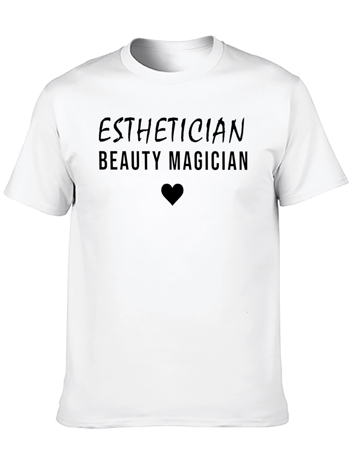 Esthetician Beauty Magician Black T-Shirt
