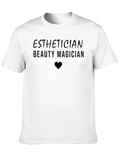 Esthetician Beauty Magician Black T-Shirt